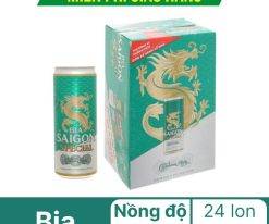 Thùng 24 lon bia Sài Gòn Special Sleek 330ml